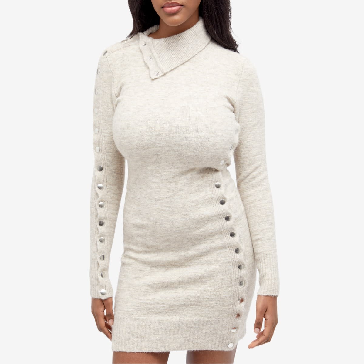 Isabel Marant Isabel Marant Marina Roll Neck Knit Dress REVERSIBLE