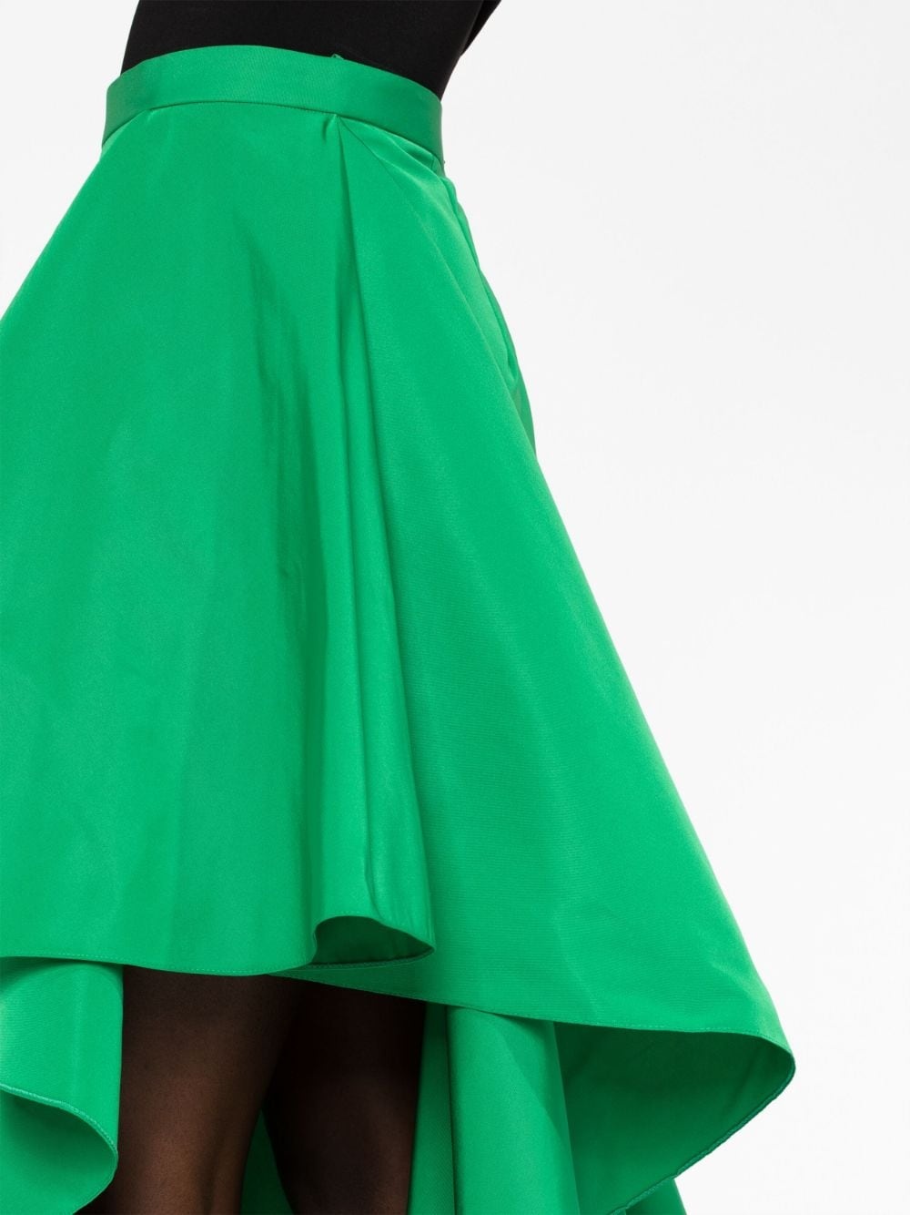 Alexander Mcqueen Asymmetric Flared Midi Skirt Reversible