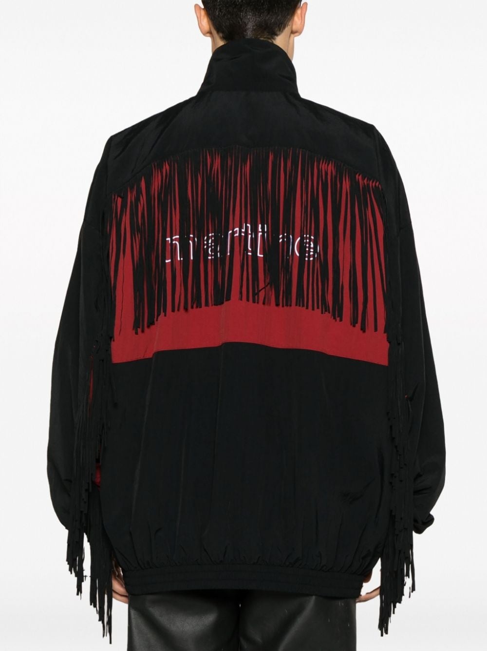 Martine Rose Fringed Track Jacket REVERSIBLE