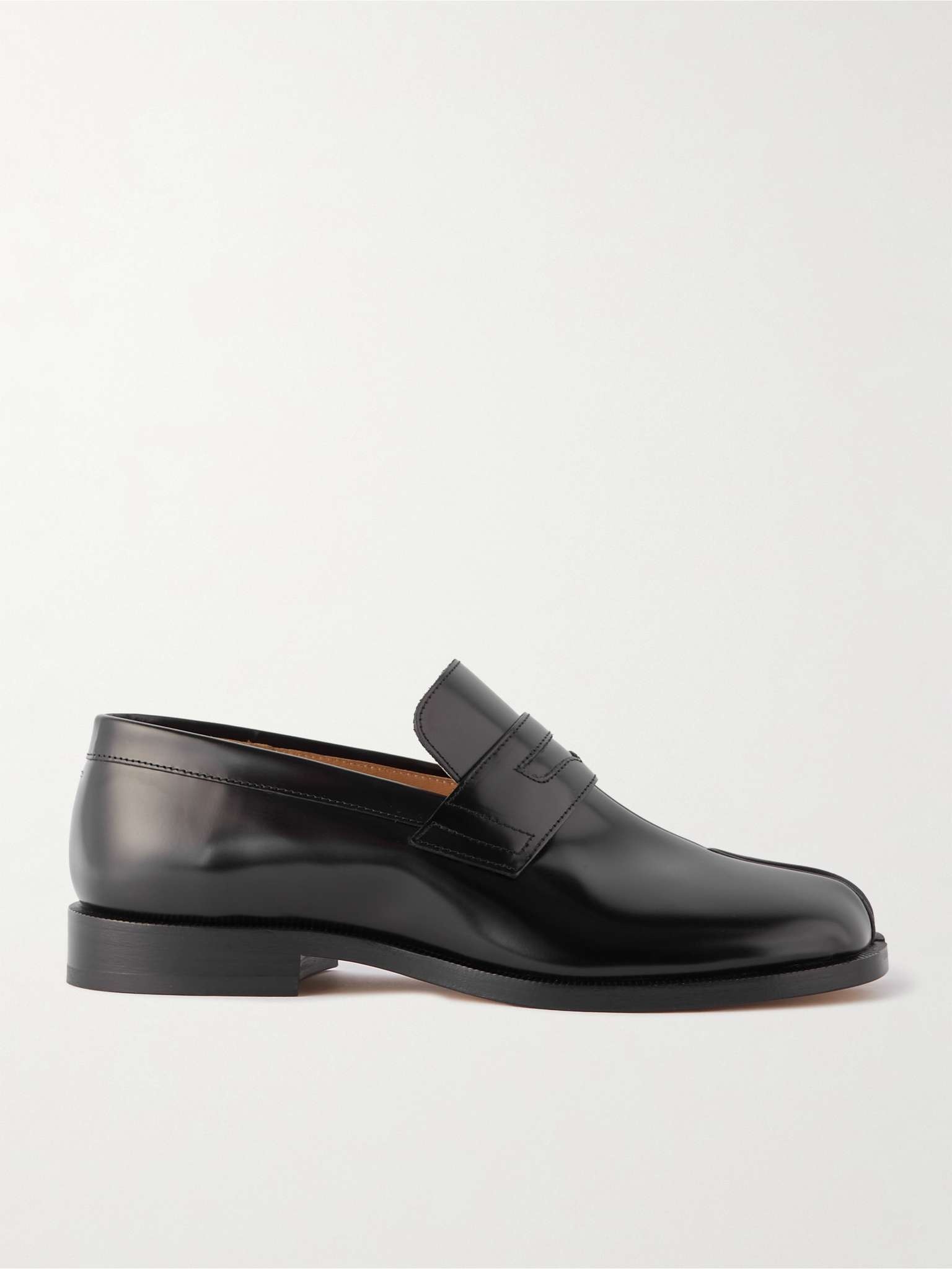 Maison Margiela Tabi Brushed Leather Loafers REVERSIBLE