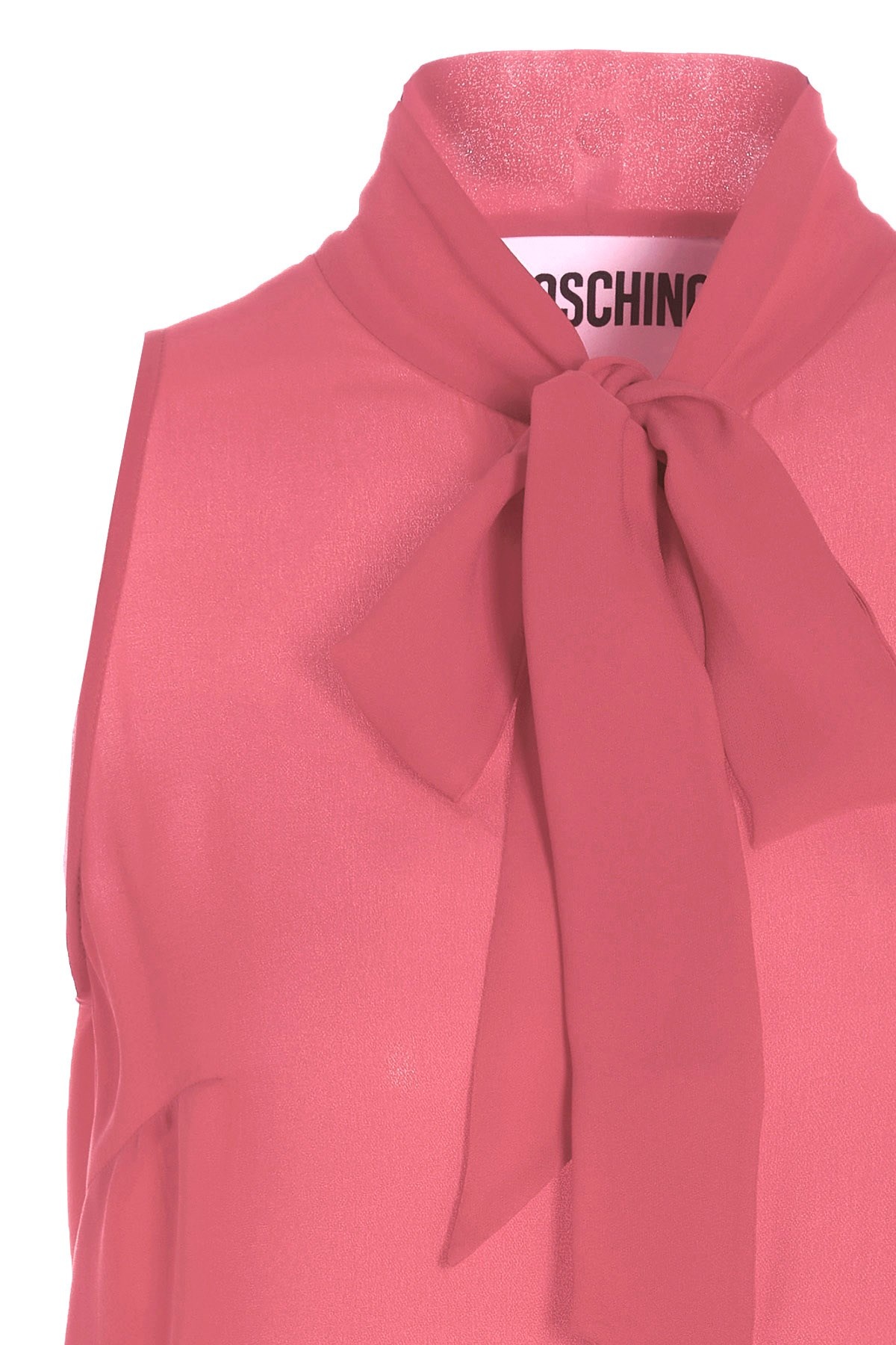 Moschino Pussy Bow Blouse Reversible