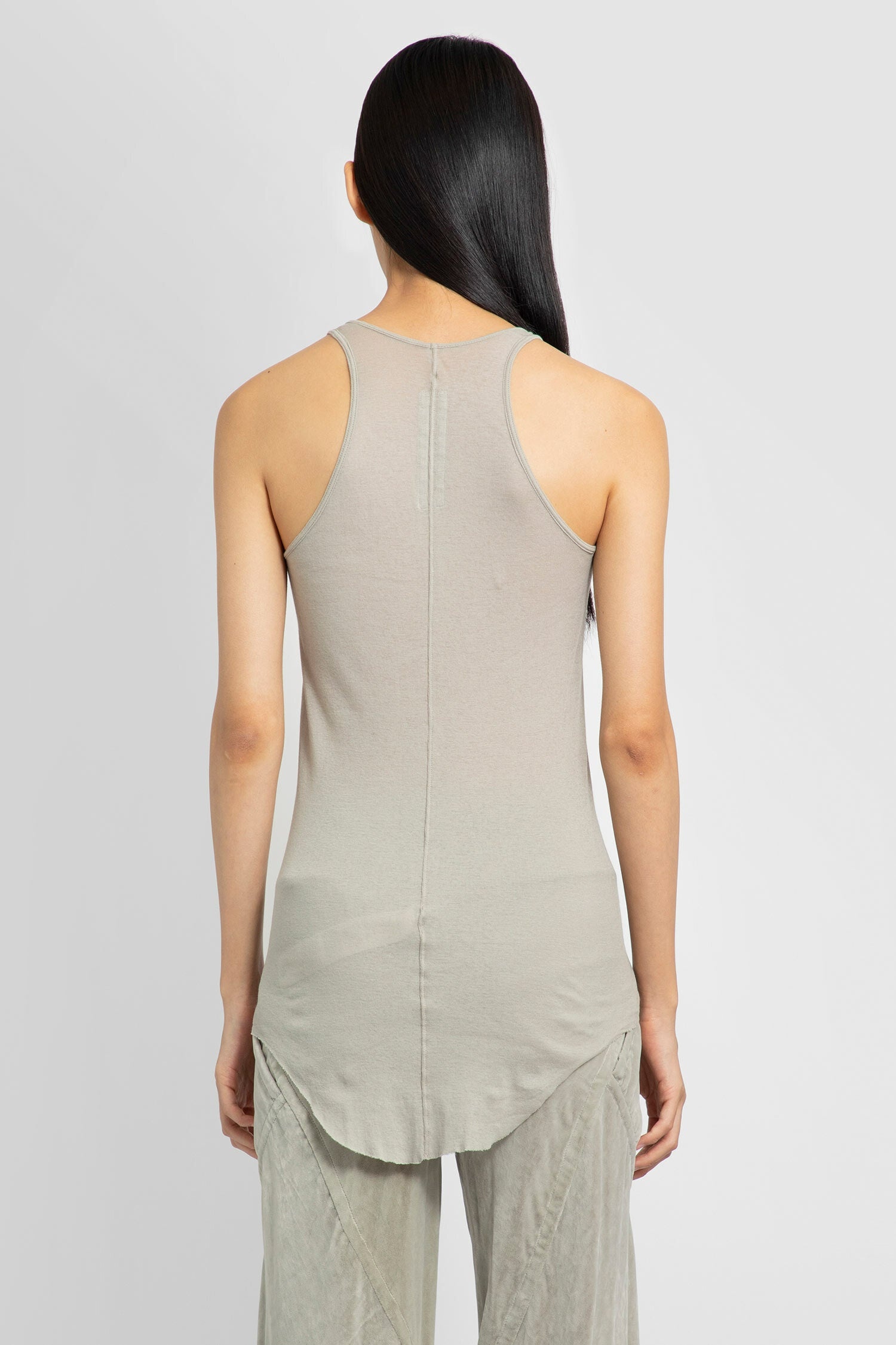 Rick Owens Rick Owens Woman Grey Tank Tops Reversible