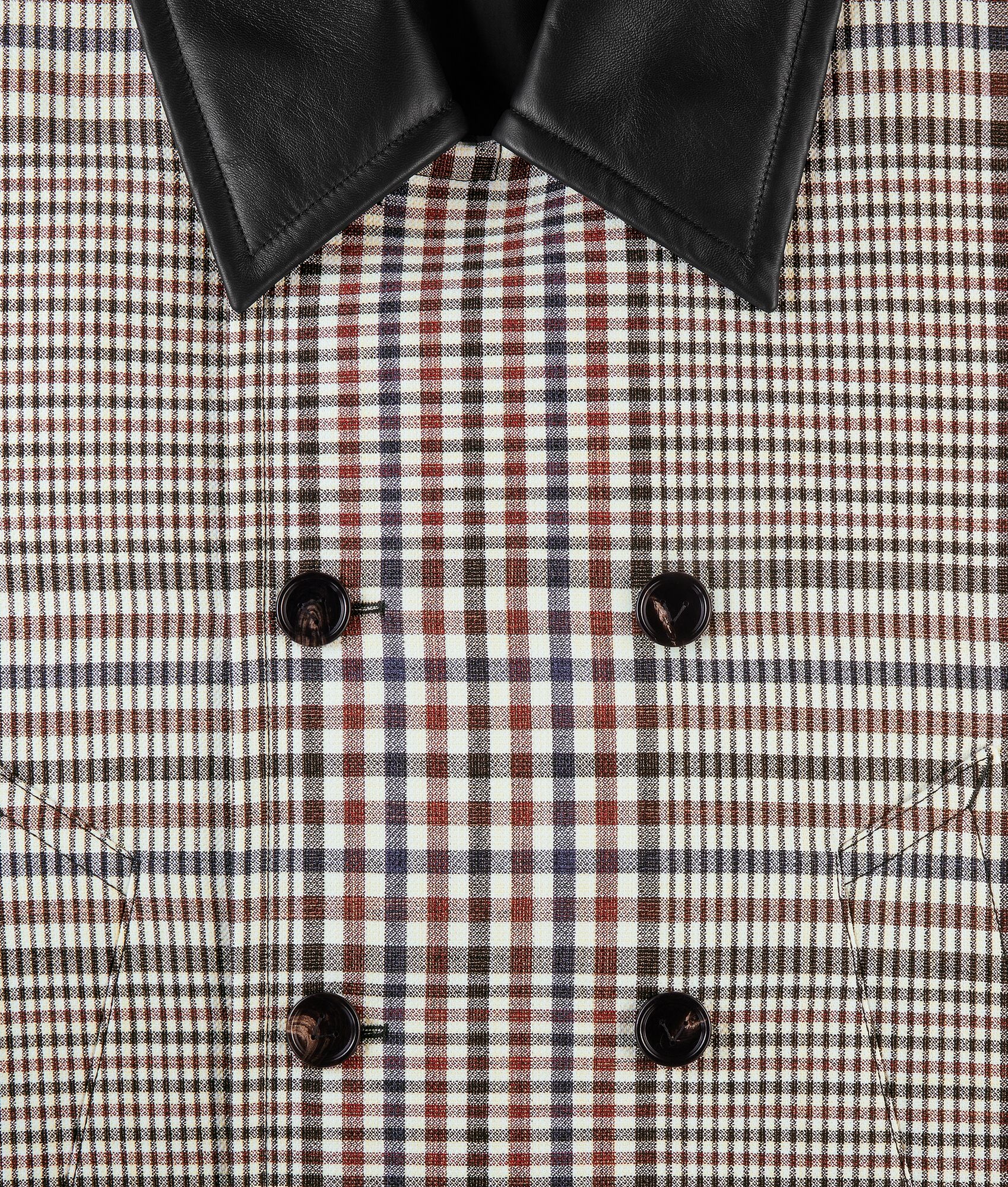 Cotton Check Blouson - 7