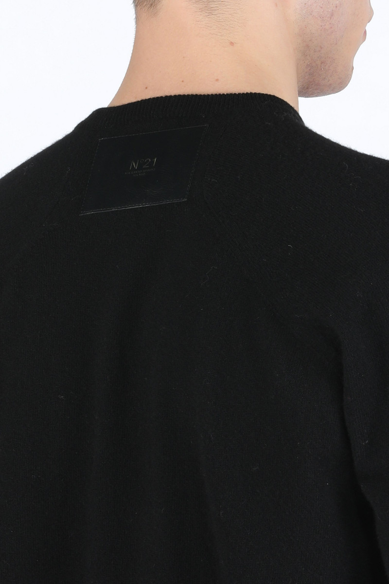 LOGO-PATCH SWEATER 5