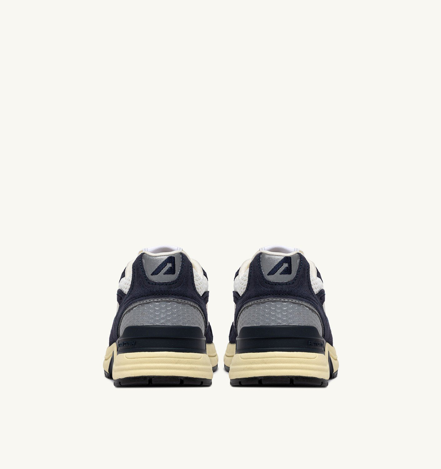 HYPERWAY SNEAKERS IN SPACE COLOR AND SILVER-TONE SUEDE AND MESH - 3