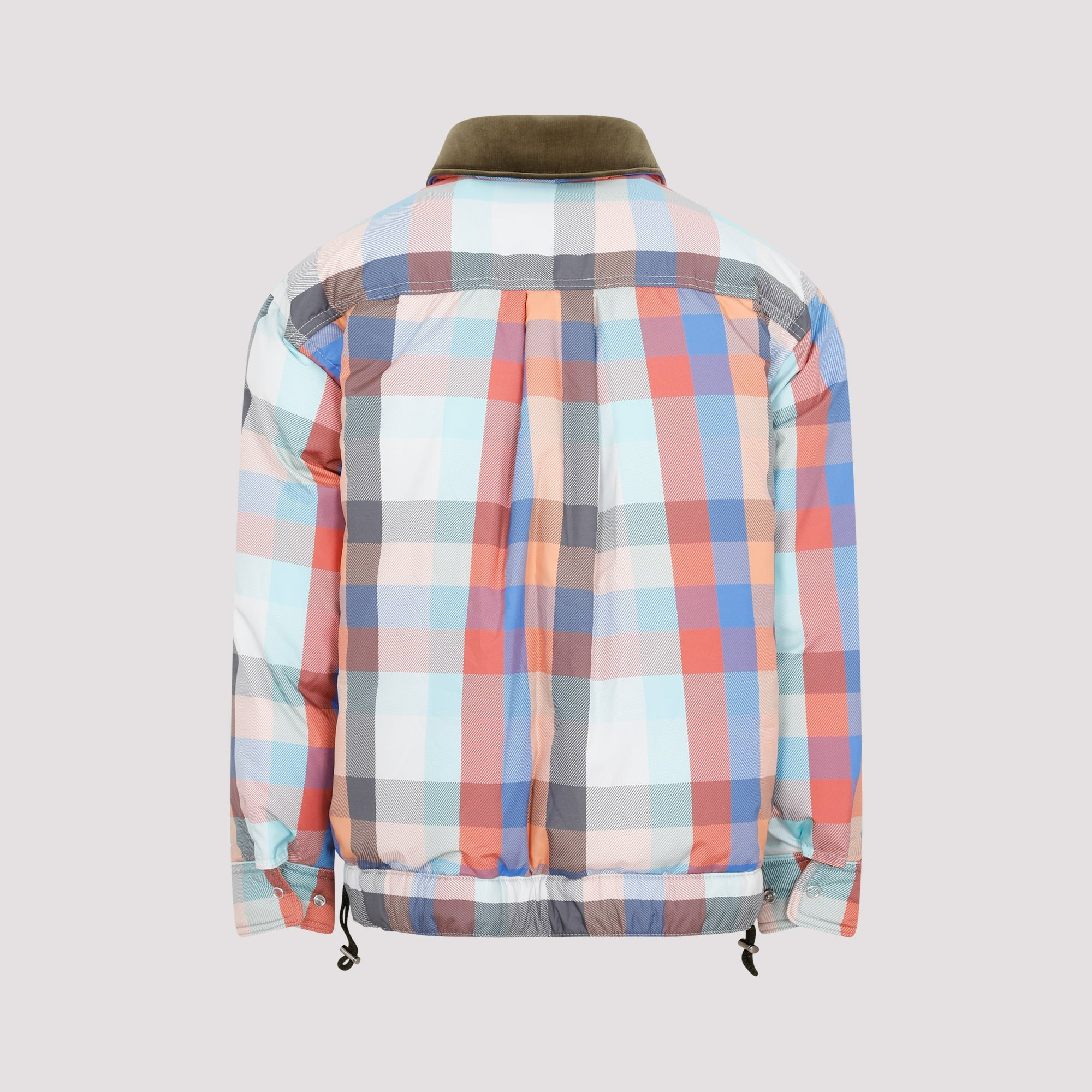 Sacai Plaid Padded Blouson Men - 2