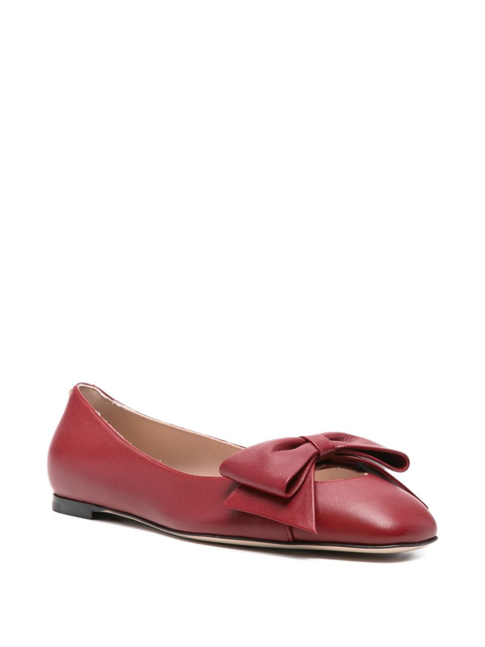 bow-details ballet flats - 2