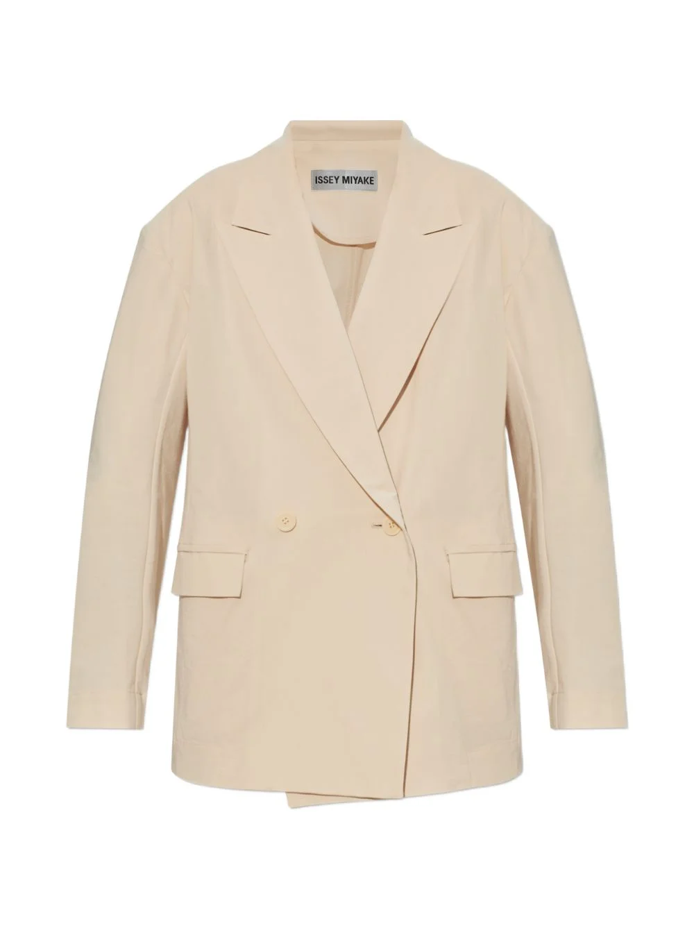 Looped double-breasted blazer - 1