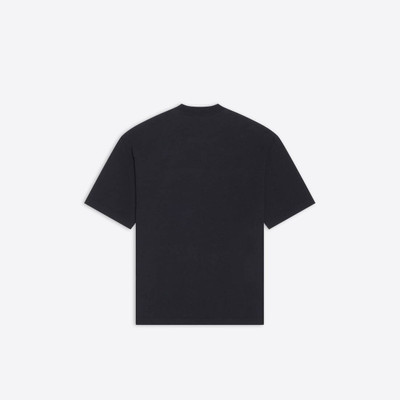 BALENCIAGA Men's Slime T-shirt Medium Fit in Black 高 outlook