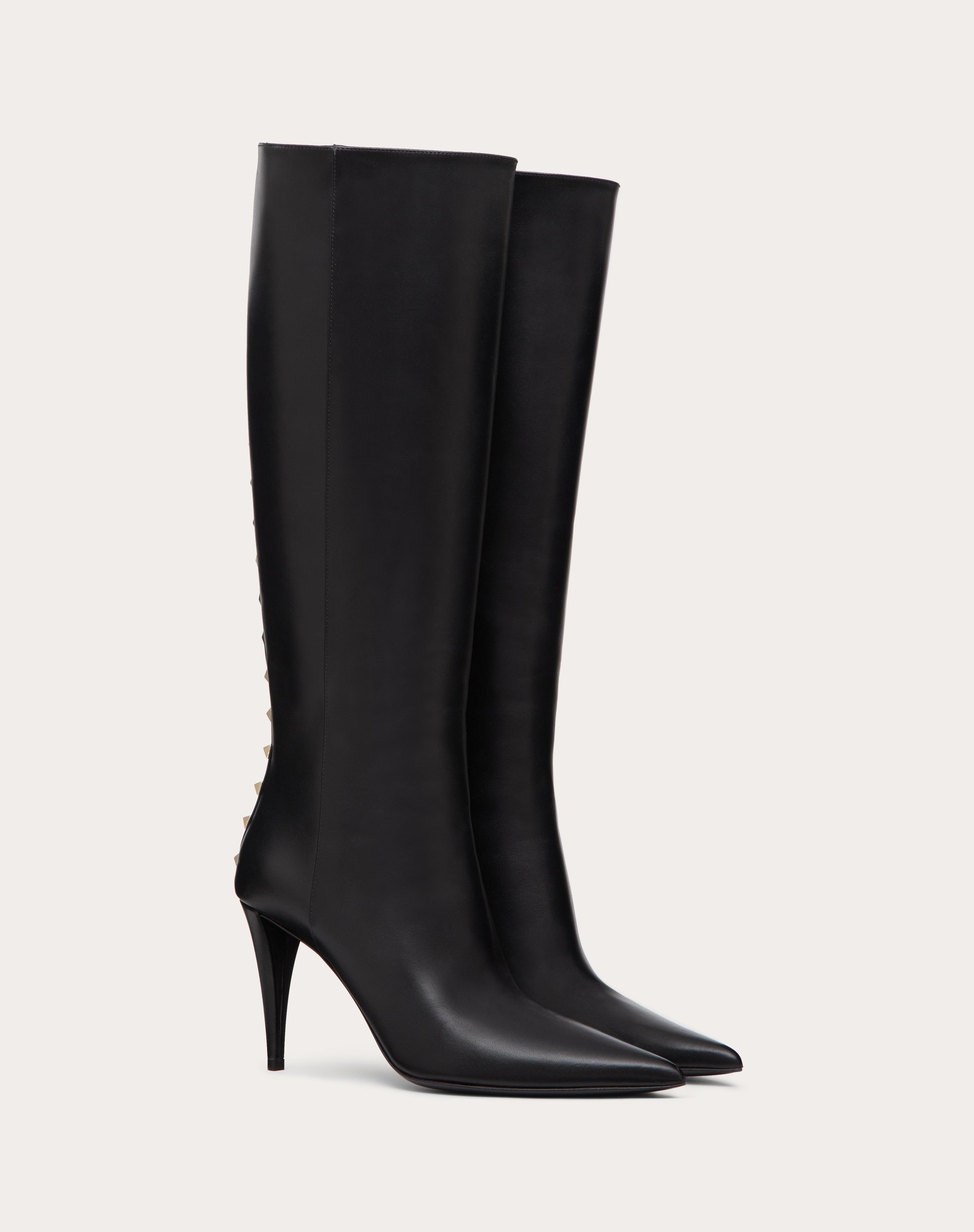 ROCKSTUD CALFSKIN BOOT 90 MM - 2