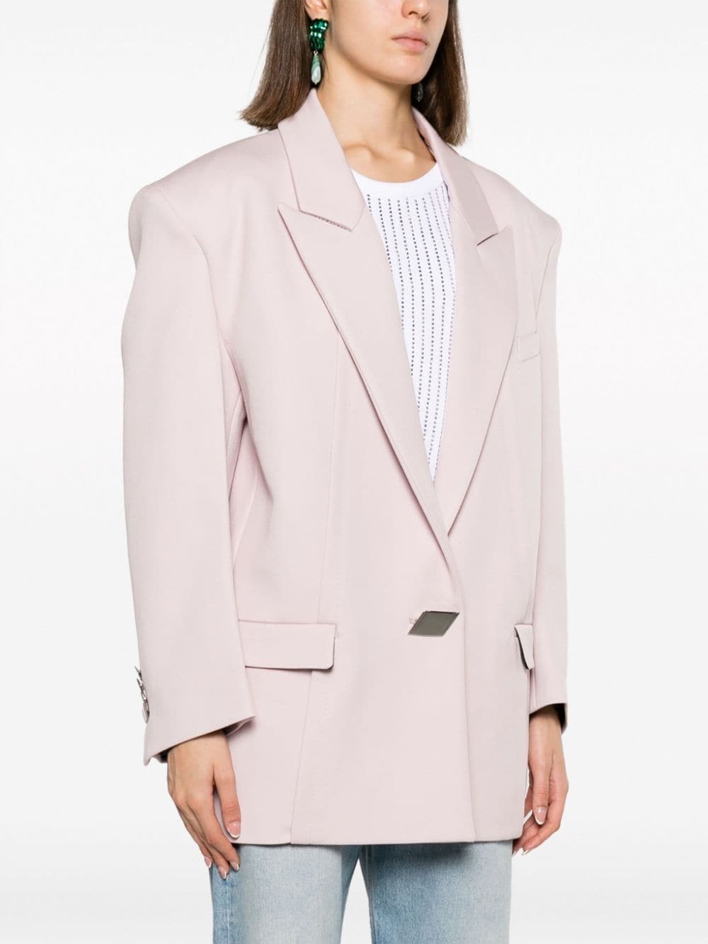 single-breasted blazer - 3