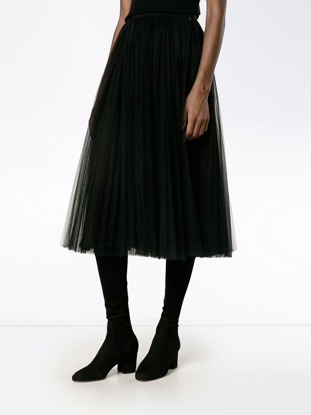 tulle A-line skirt - 7