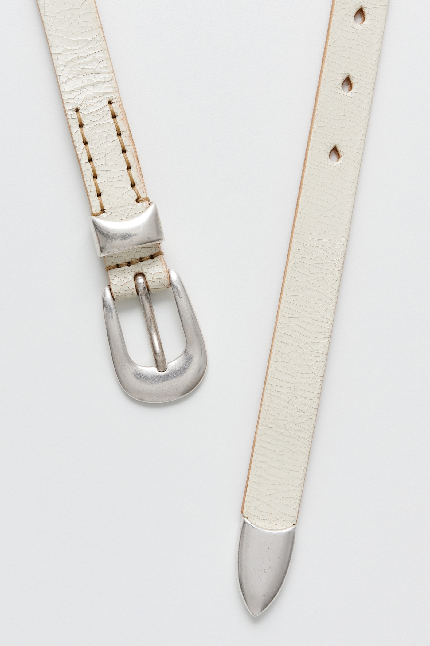 送料無料の商品 cm 2 Belt Legacy Our Off REVERSIBLE | Leather Cracked White 小物