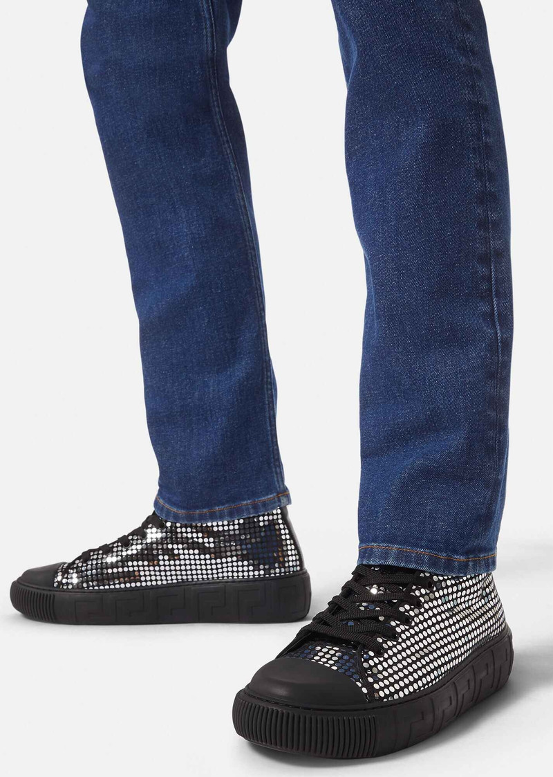 Greca High-Top Sneakers 5