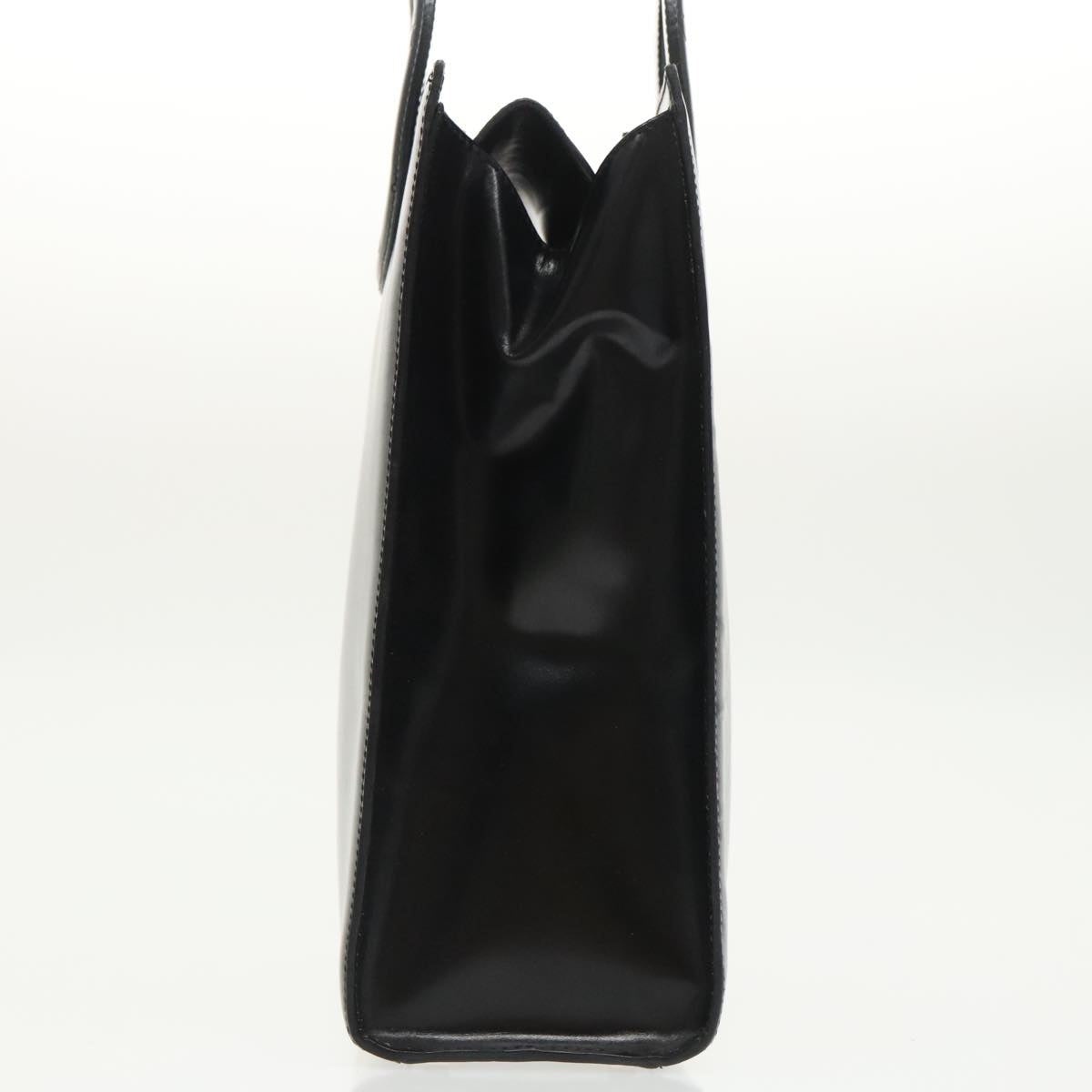 CELINE Hand Bag Leather Black - 5
