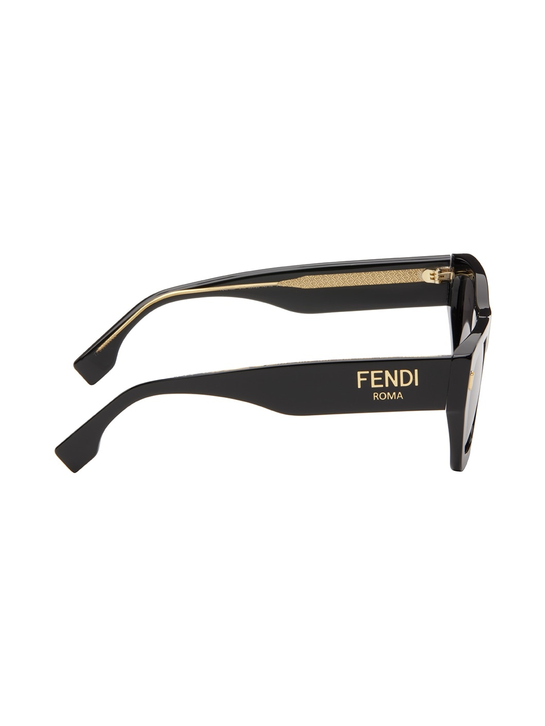 Black Fendi Roma Sunglasses - 2