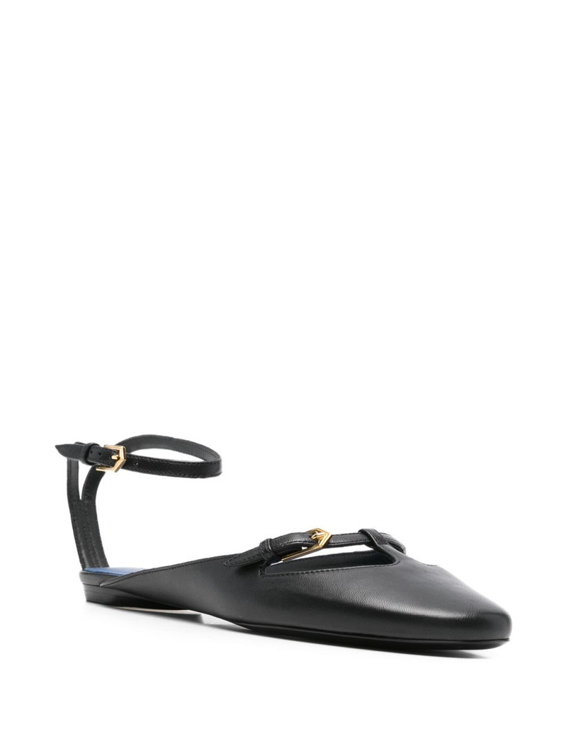 Lanvin buckle-fastening ballerina shoes outlook