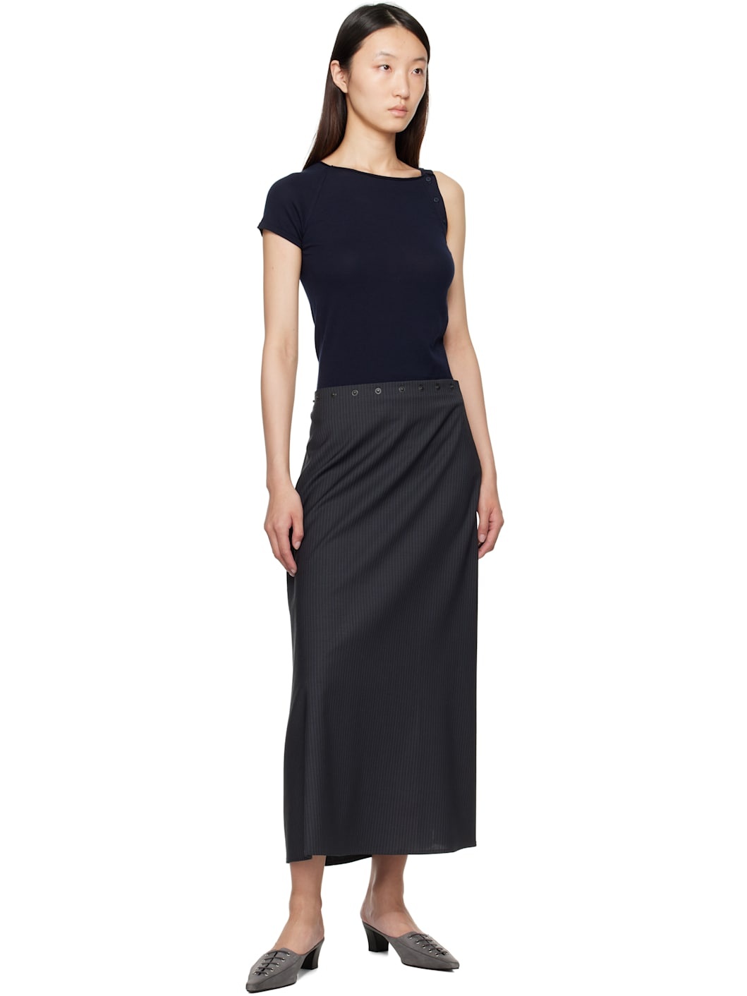 Navy Samir Top - 5