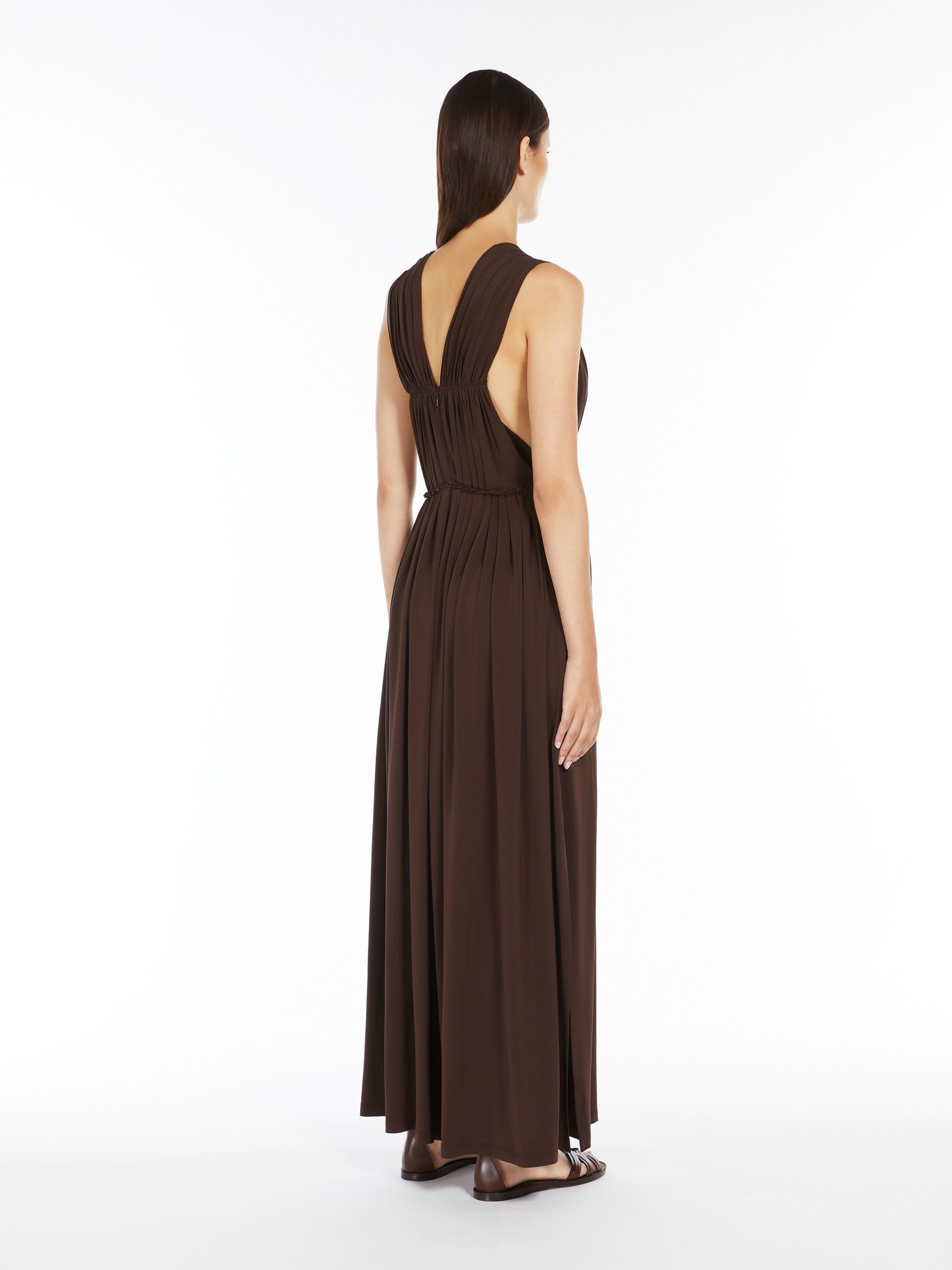 ワンピース MAX MARA WALTER LONG DRESS IN STRETCH JERSEY Max Mara WALTER Stretch jersey long dress | REVERSIBLE