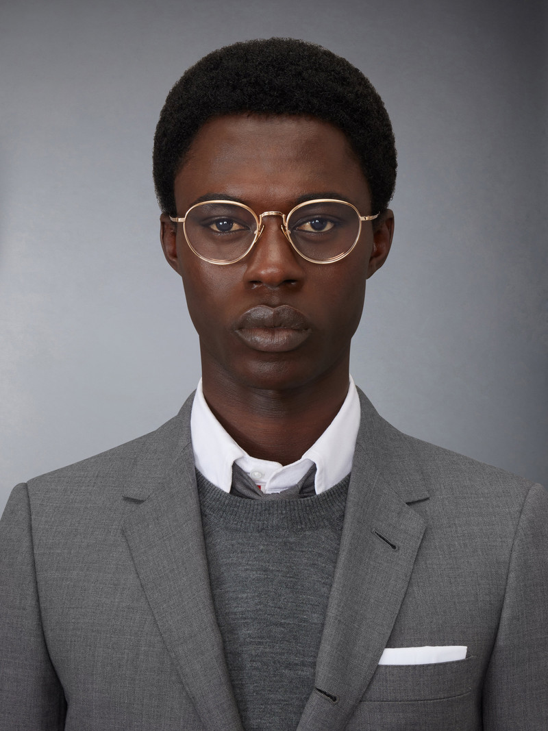 Titanium Round Eyeglasses 3