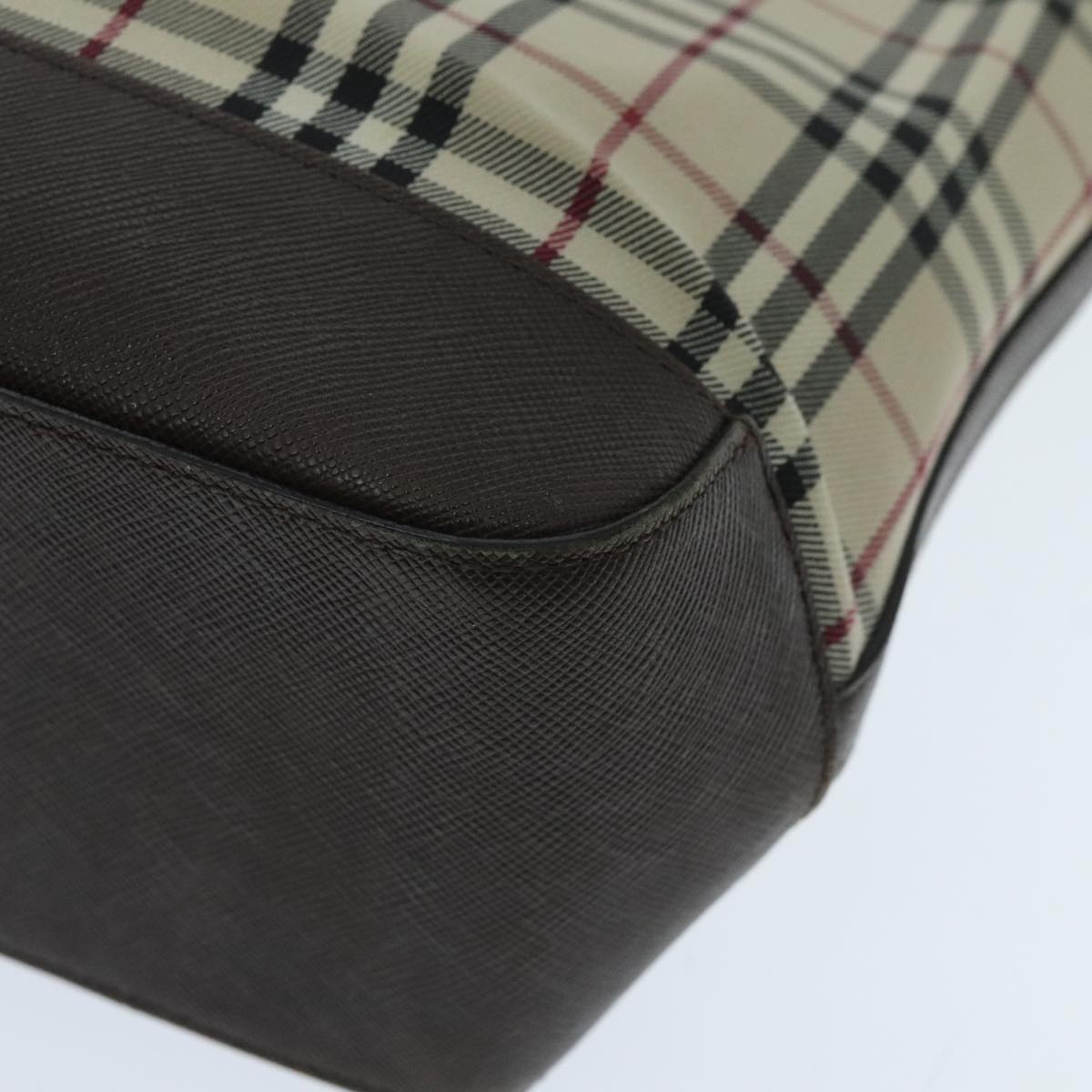 Burberry Nova Check Tote Bag Canvas Beige - 11