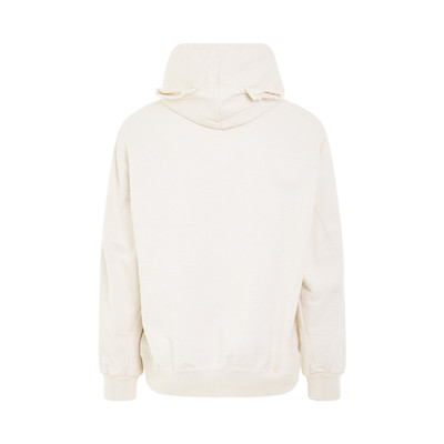 doublet "DOUBLAND" Embroidery Hoodie in White outlook