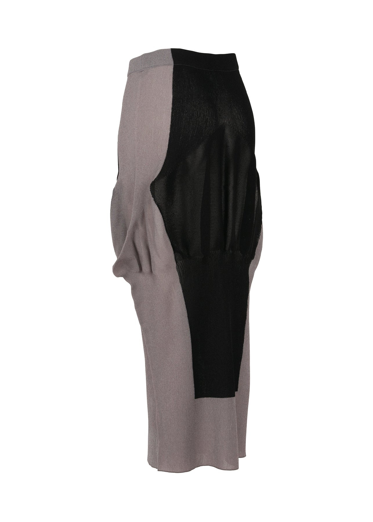 SHAPED NUDE SKIRT - 3