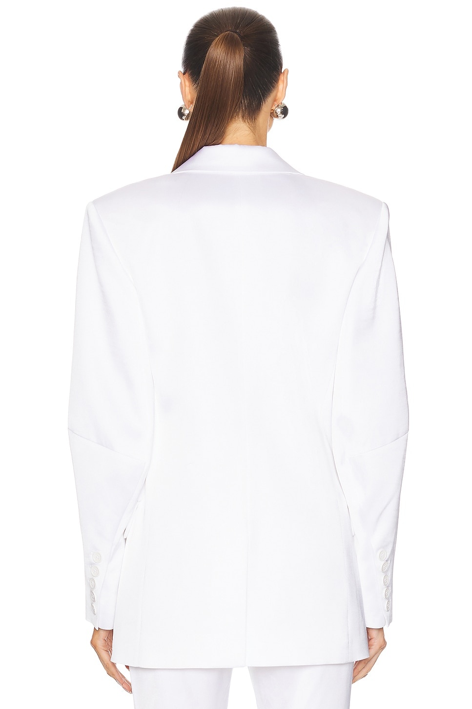 Satin Taiiloring Blazer - 3