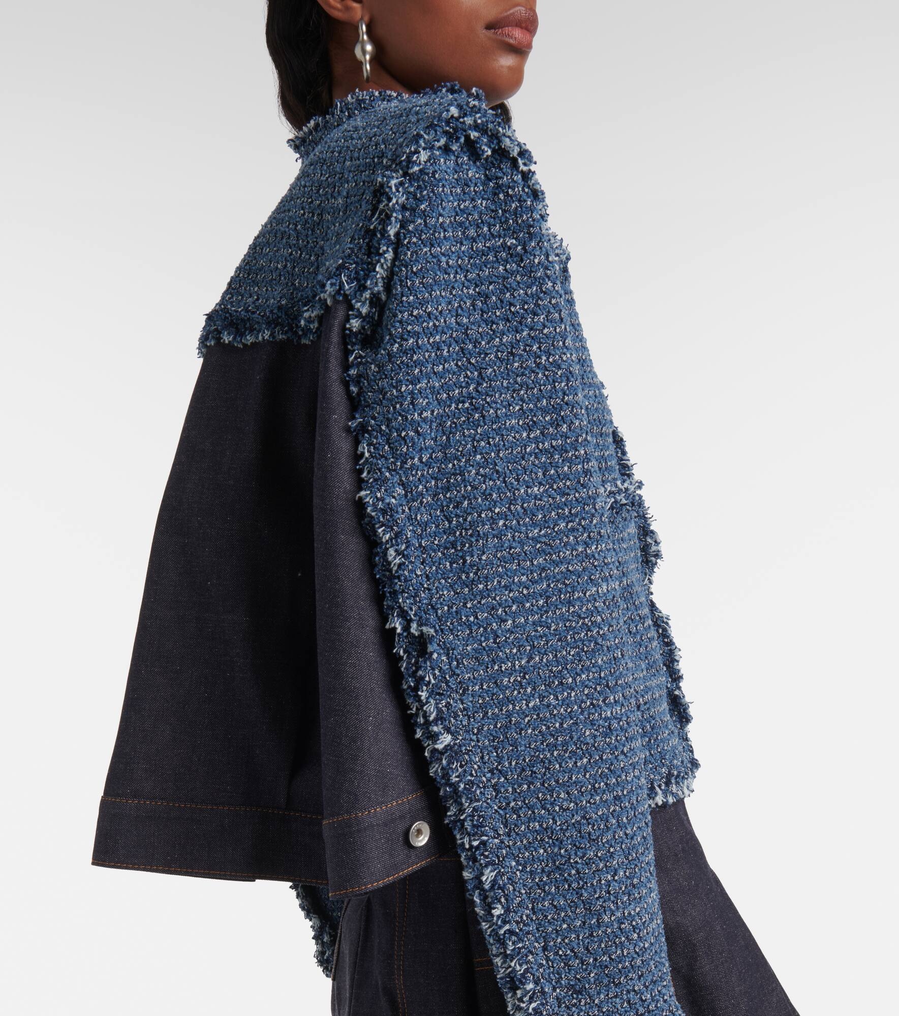 Denim tweed jacket - 5