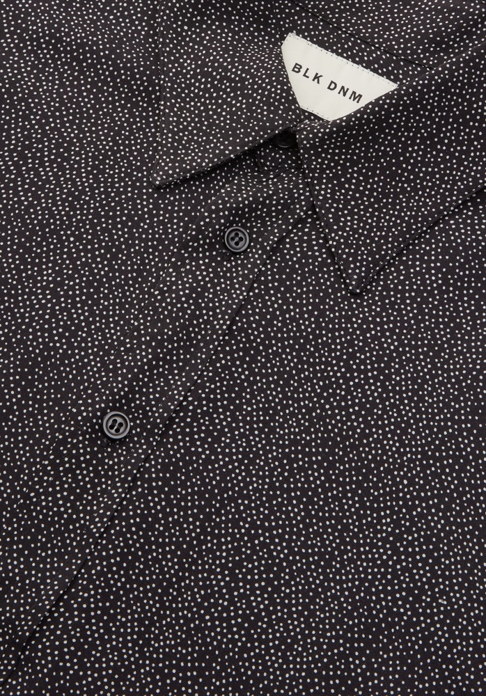 SHIRT 01 BLACK MINI DOT - 4