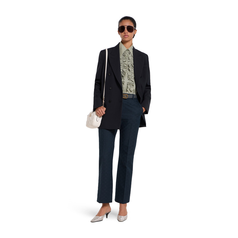 GUCCI GG cotton gabardine pants outlook