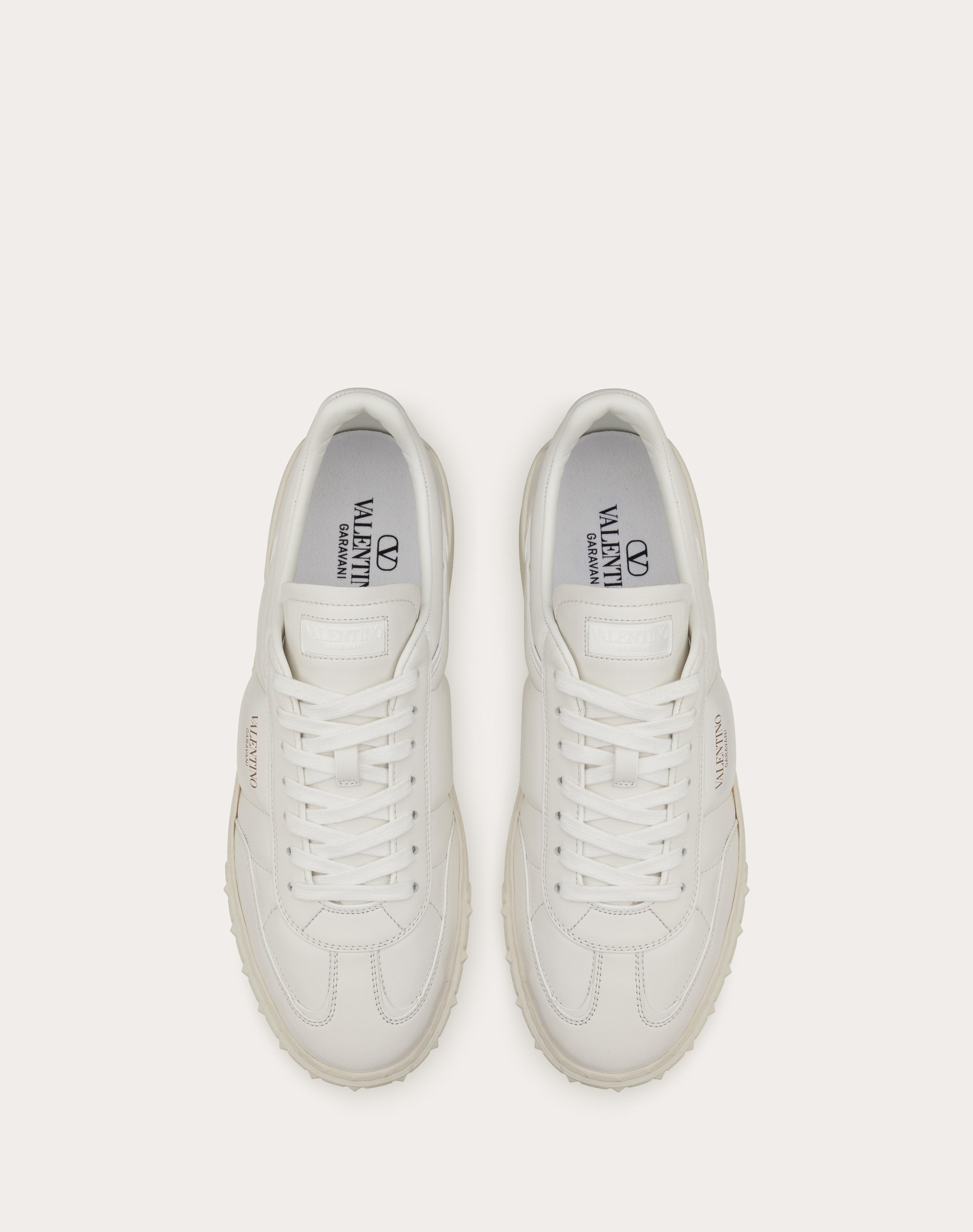 UPVILLAGE LOW TOP NAPPA LEATHER SNEAKER - 4