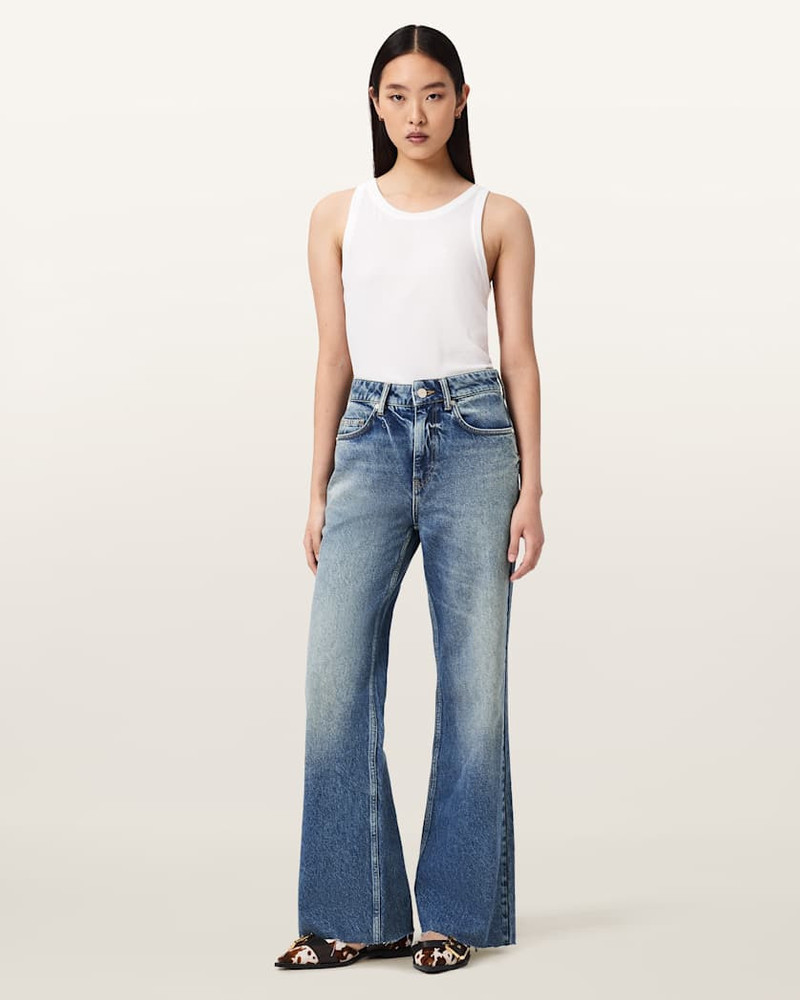 EMBER FLARED DENIM JEANS 5