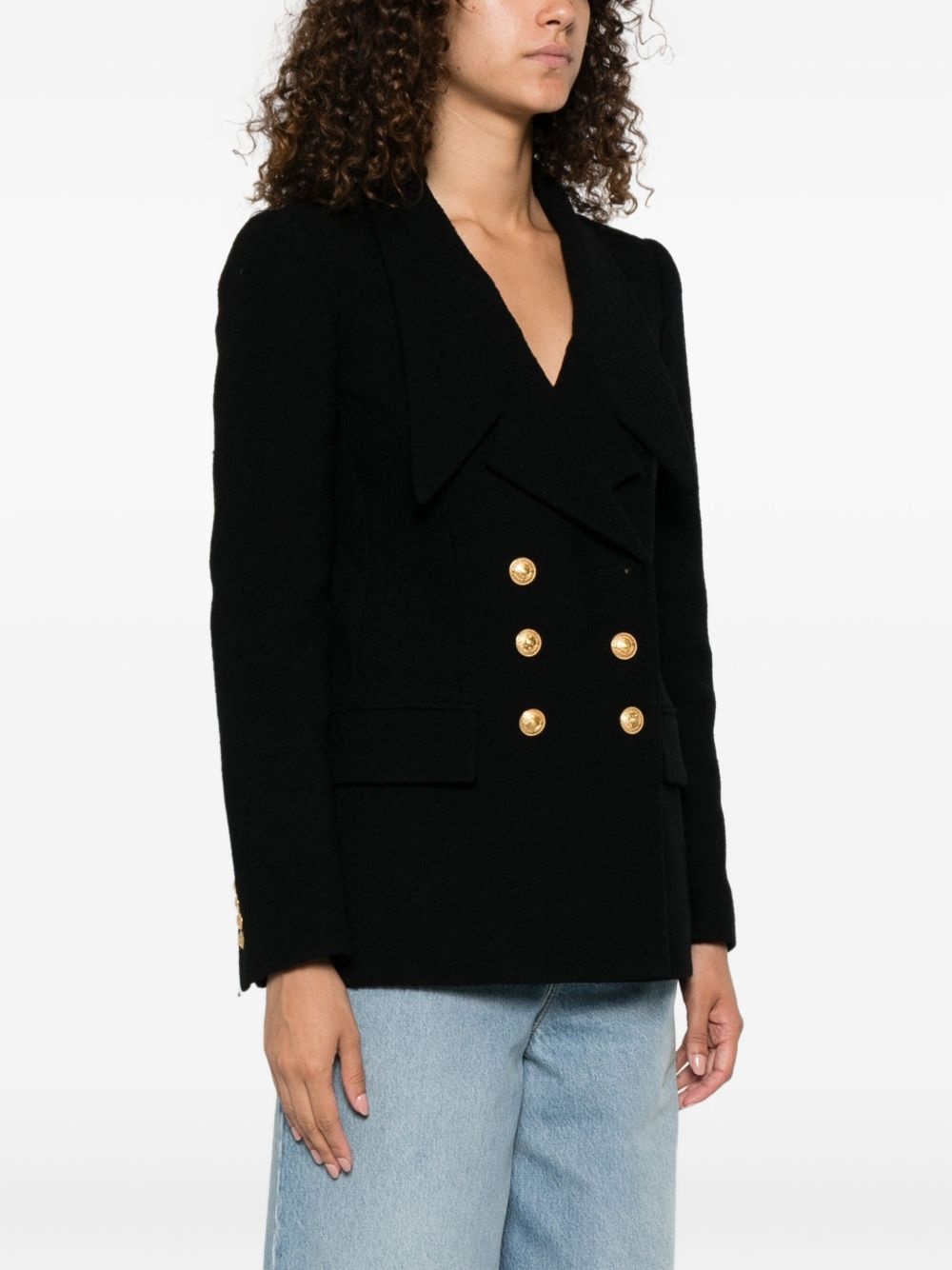 double-breasted blazer - 3