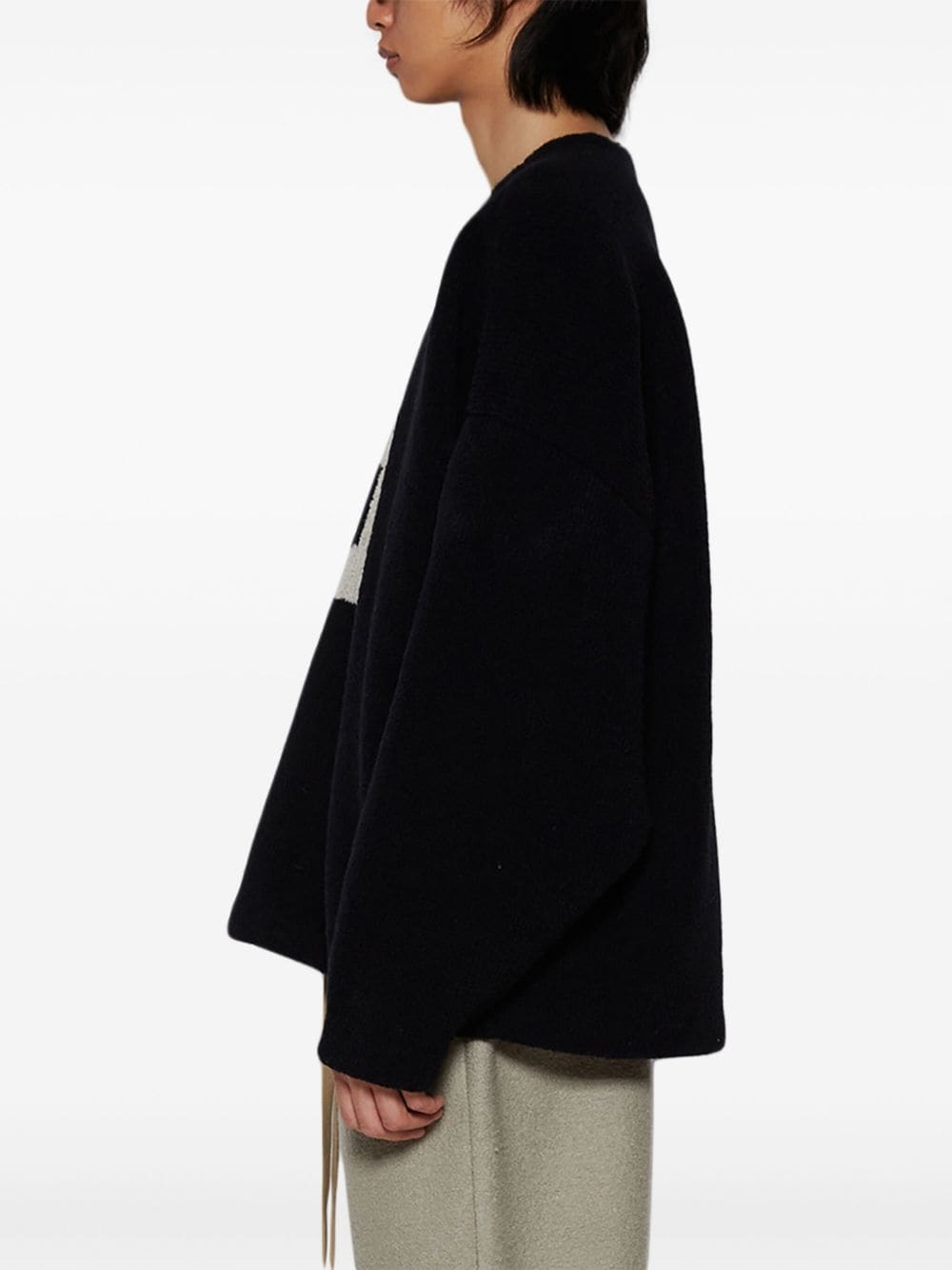 bouclé jumper - 4