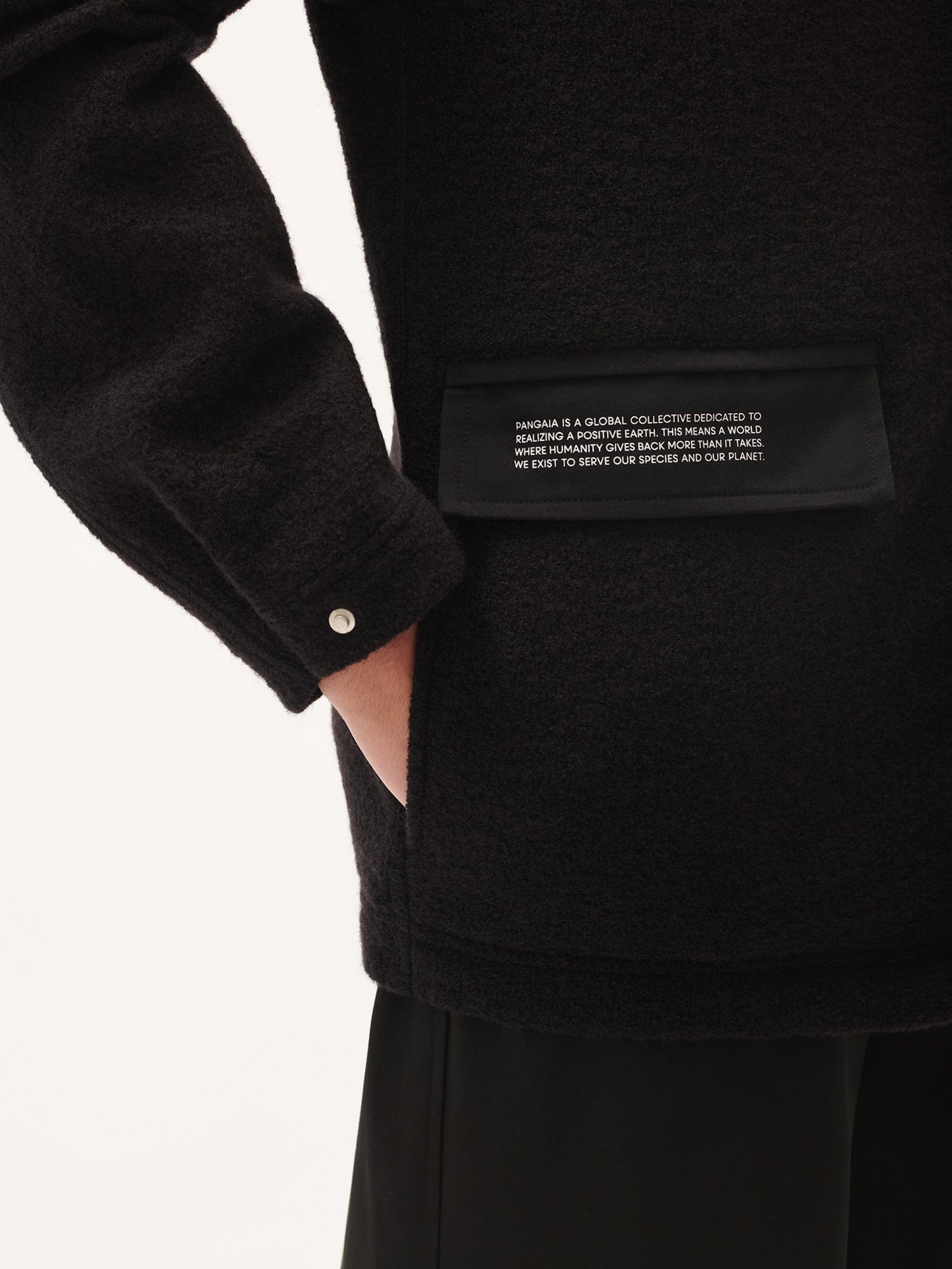 Men's DNA Utility Wool Jacket - Black - 6