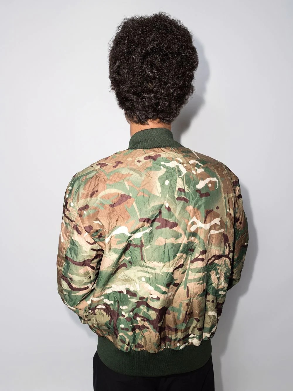 camouflage-print bomber jacket - 3