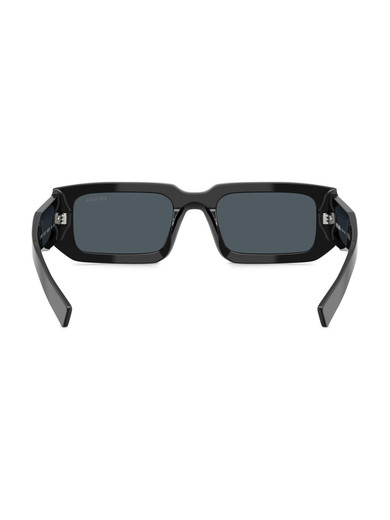 Men's 06YS 53MM Solid Sunglasses - Black Grey 4