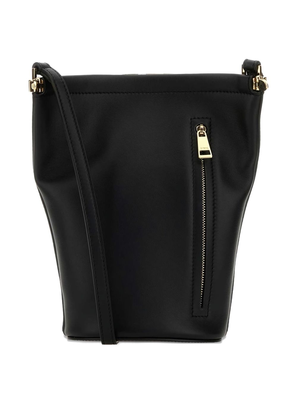 metallic-trim shoulder bag - 2