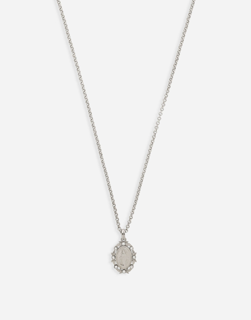 Dolce & Gabbana Pendant necklace with crystals outlook