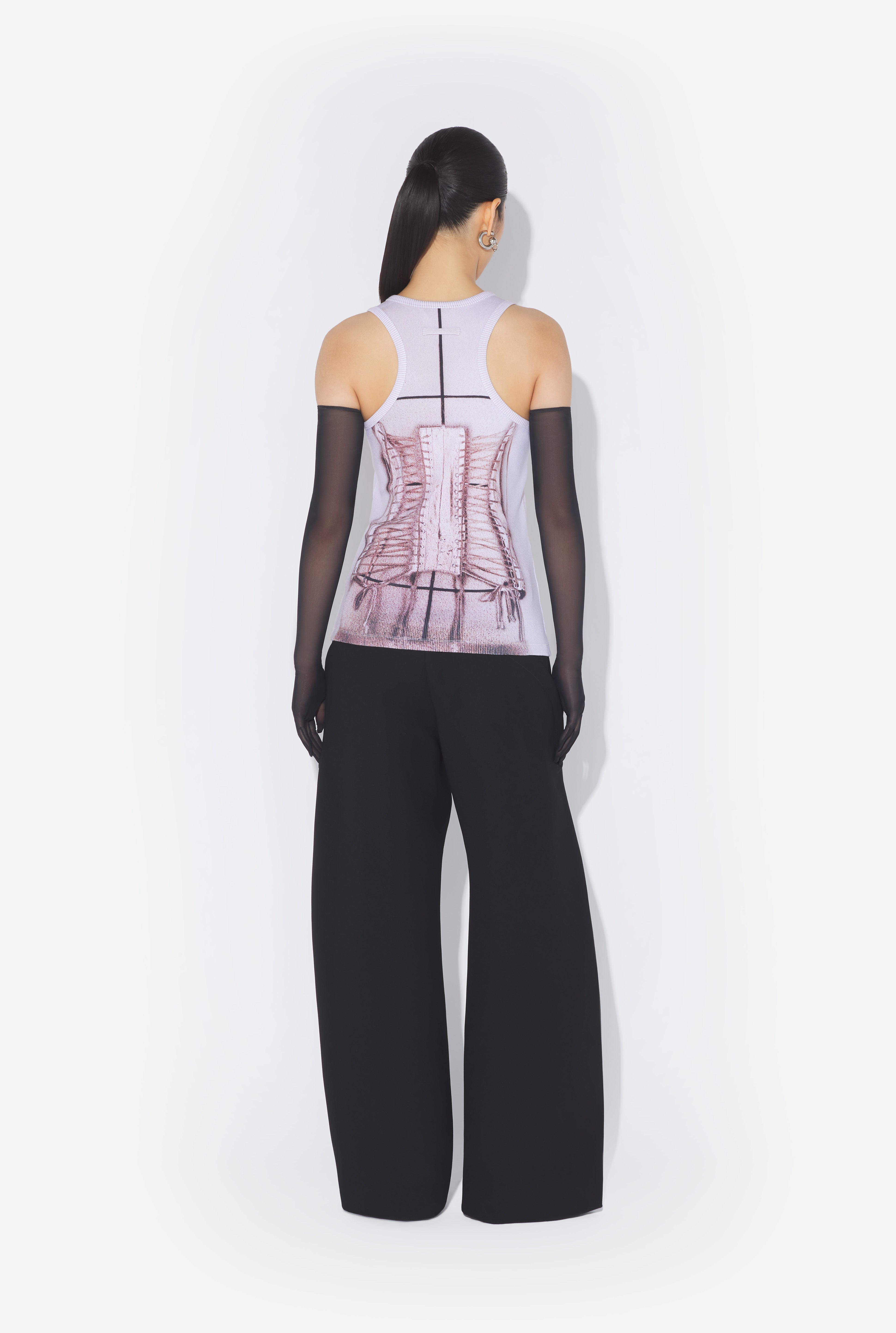 THE CORSET TROMPE-L’ŒIL TANK TOP - 2