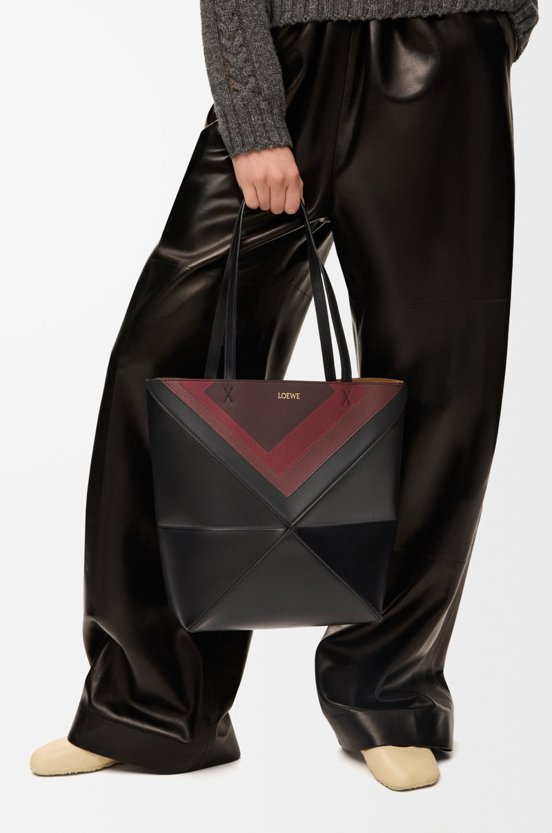 Loewe Medium Puzzle Fold tote in nappa calfskin outlook