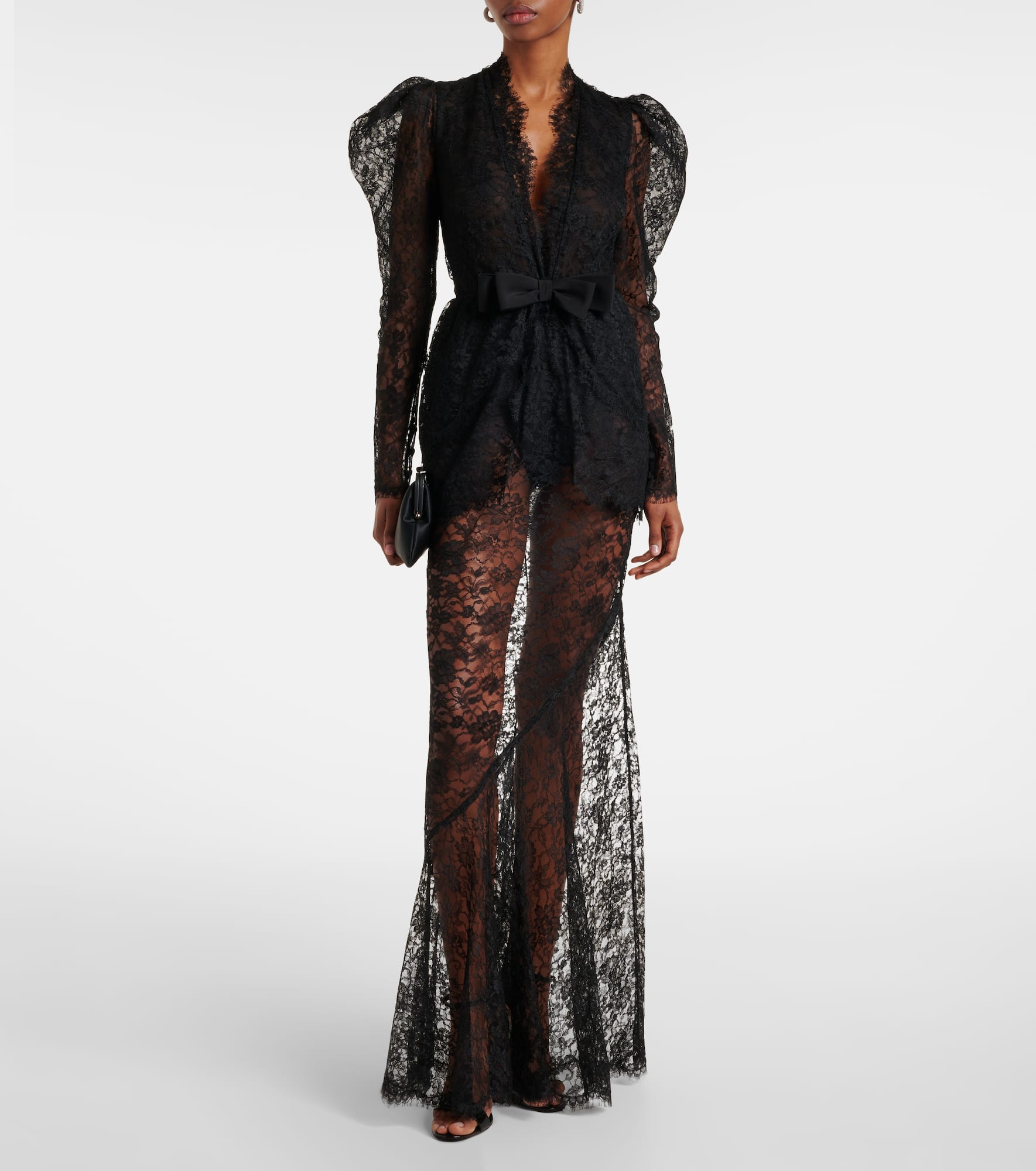 Lace gown - 2