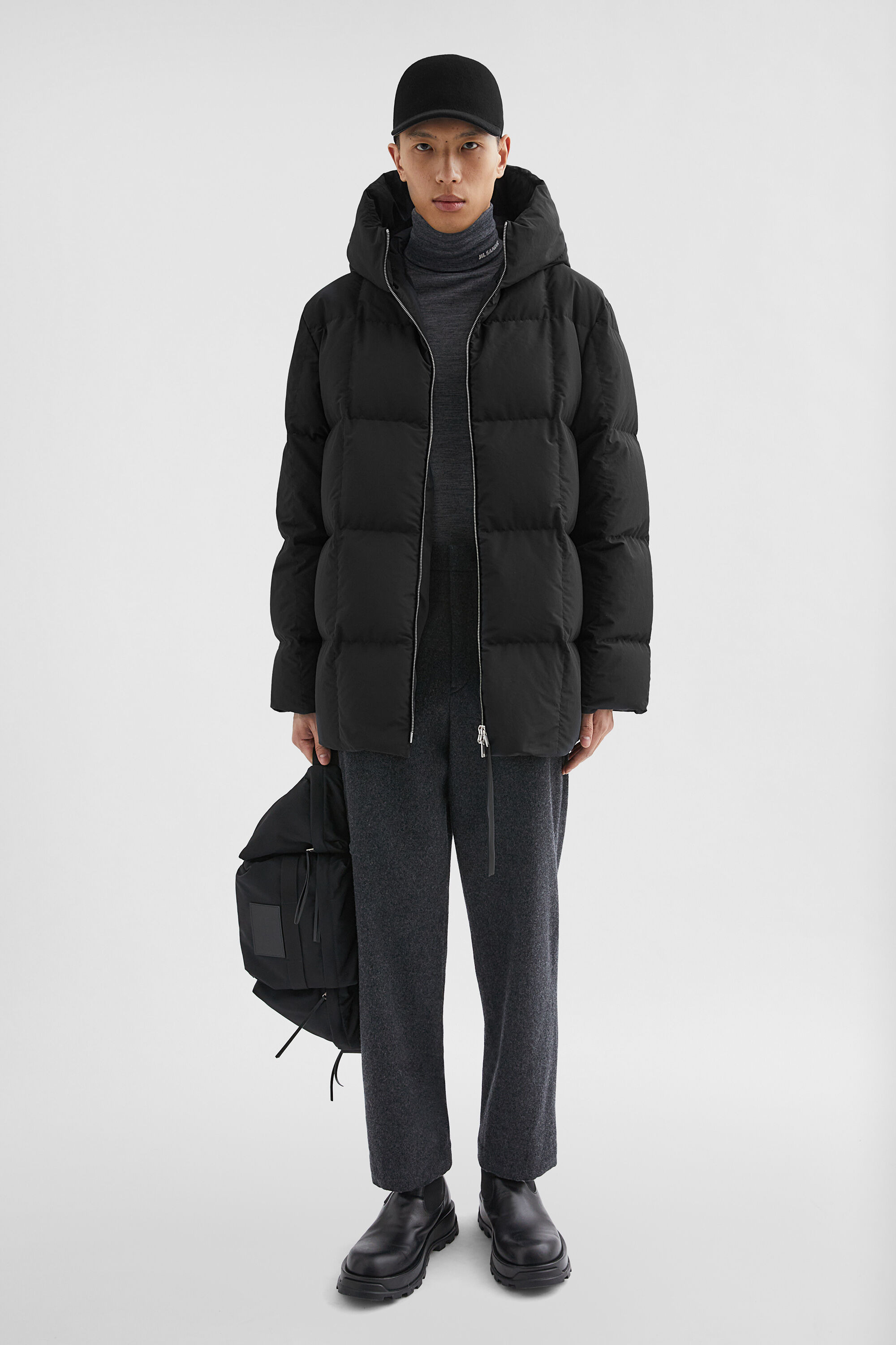 Quilted Down Jacket - 2