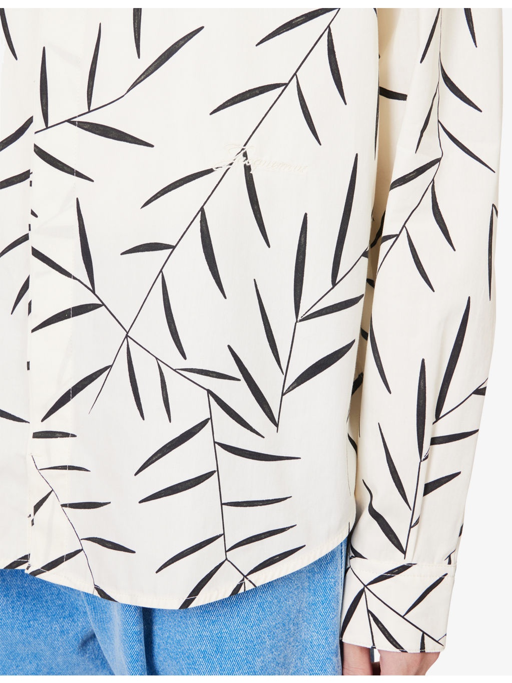 La Chemise Simon Graphic-Print Cotton Shirt - 6