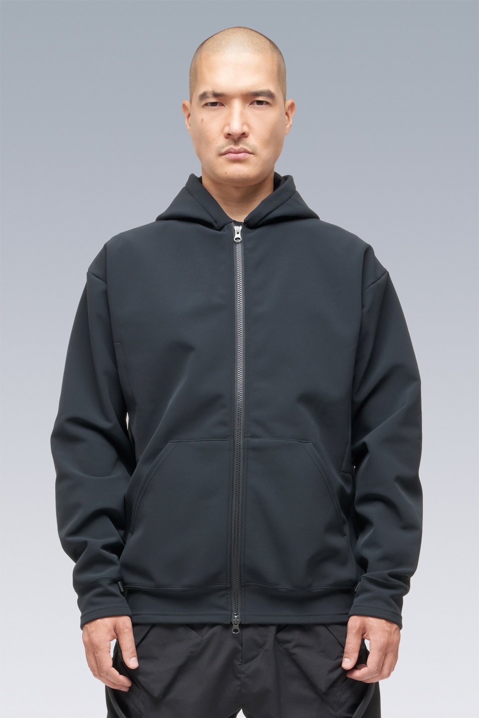 J2-SS schoeller® WB-400™ ECONYL® Modular Hooded Jacket Black - 2