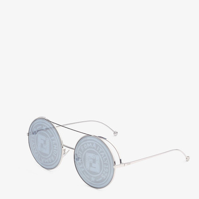 FENDI Palladium-colored sunglasses outlook