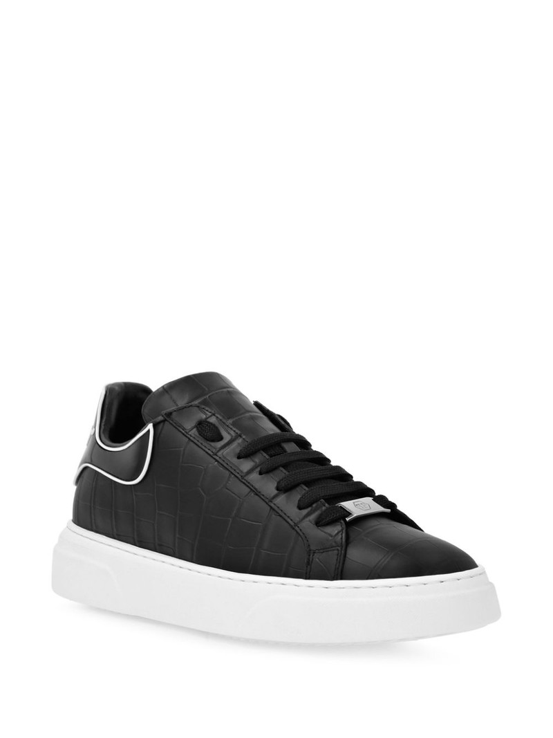 PHILIPP PLEIN Crocco Big Bang Runner sneakers outlook