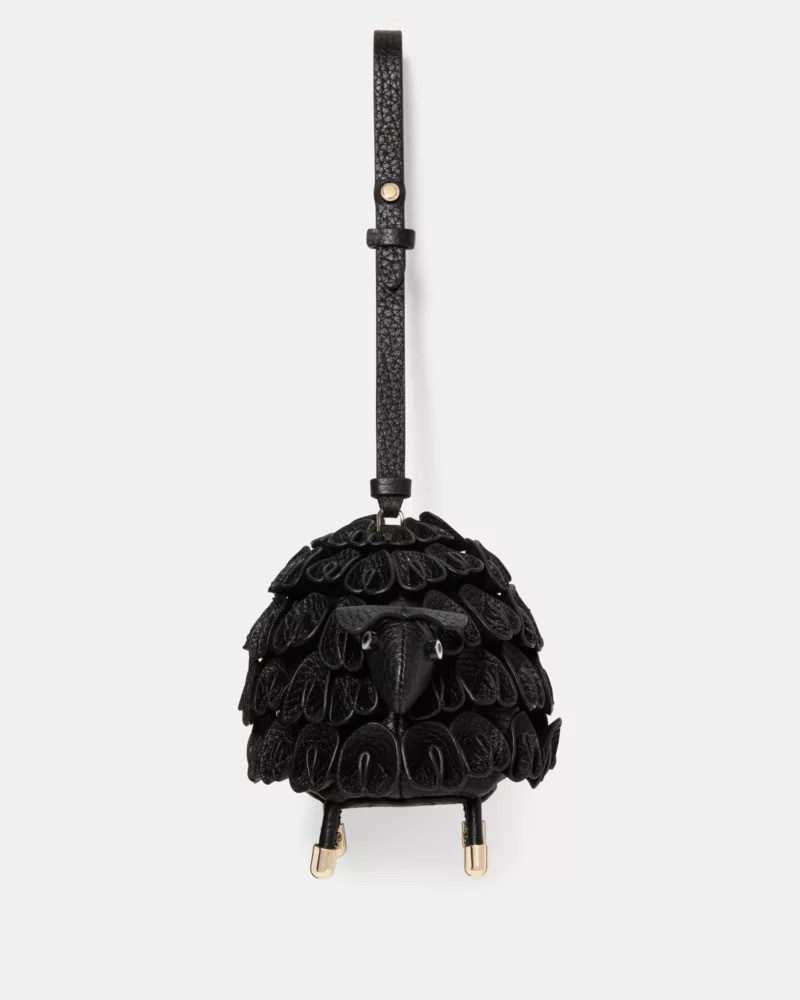 3d Leather Sheep Bag Charm 1