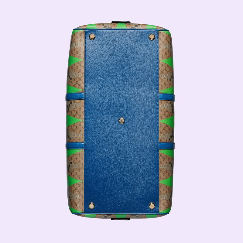 GG rhombus print large duffle bag 9